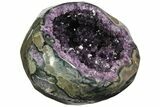 Large, Wide Purple Amethyst Geode - Uruguay #118423-2